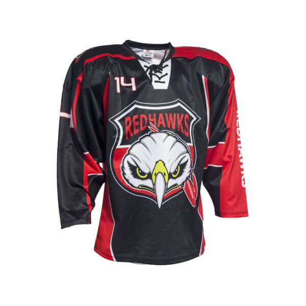 Redhawks ALT Front Redhawks Inline Hockey Shirt