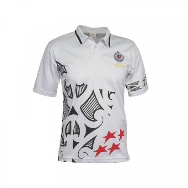 nz-fire-service-front Custom Polo Shirt