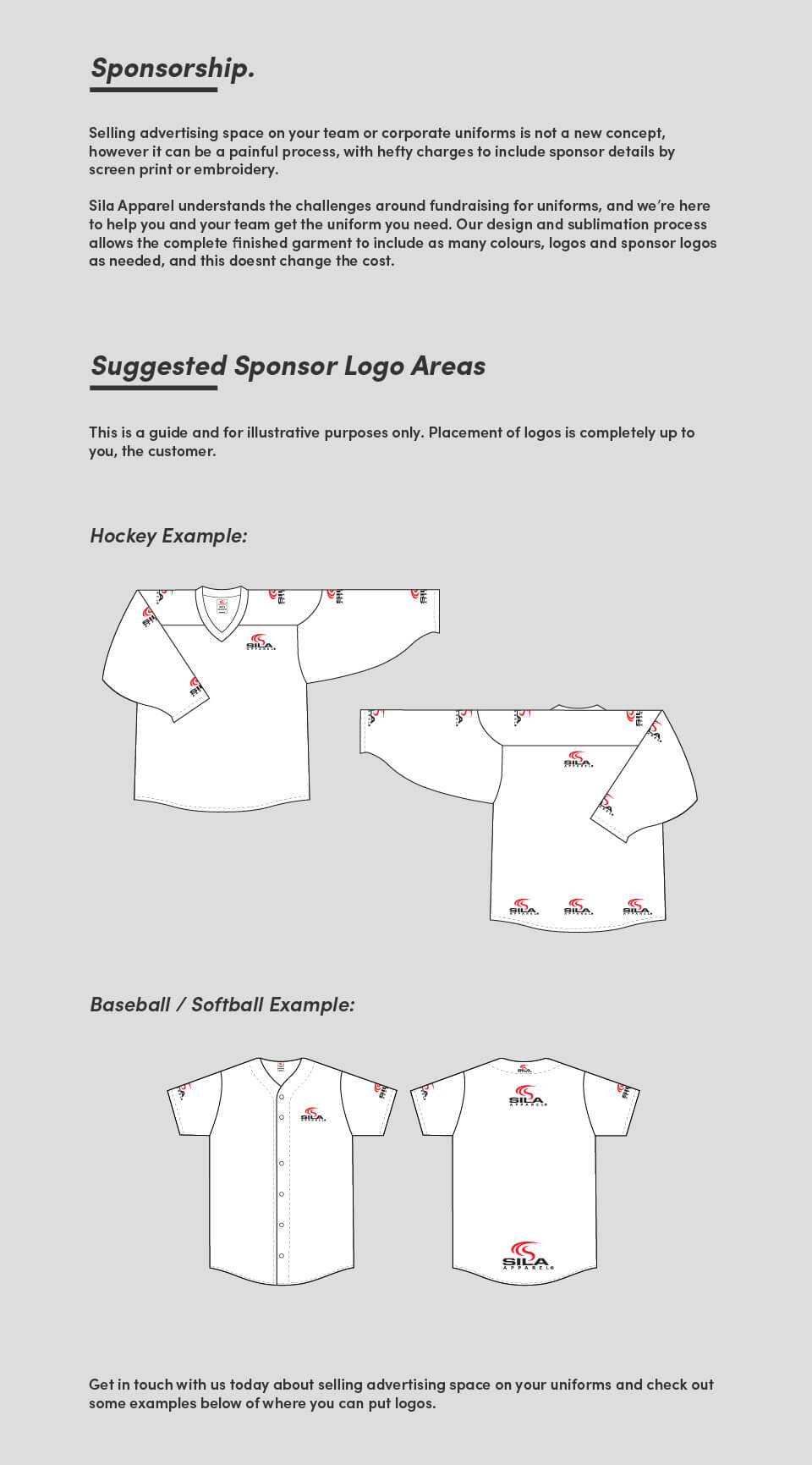 Fundraising for your uniforms