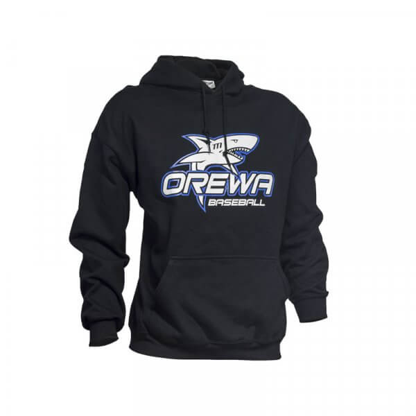 Orewa Sharks Baseball Custom Hoodie.